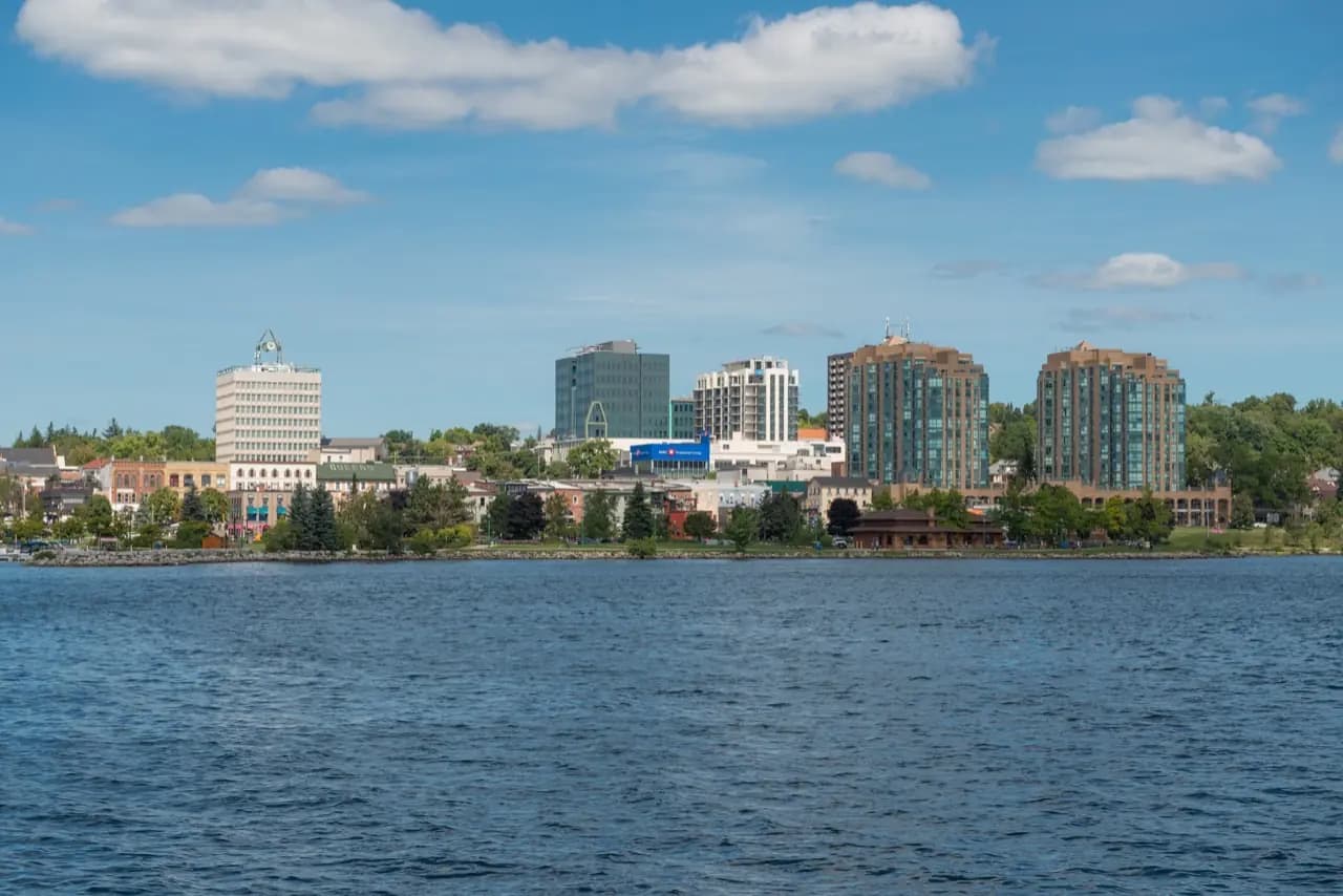 Barrie, Ontario skyline — dumpster rental and bin sales