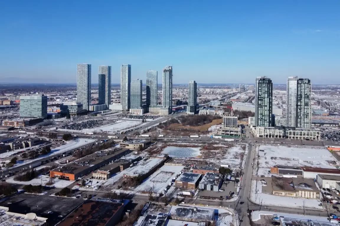 Vaughan, Ontario skyline — dumpster rental and bin sales