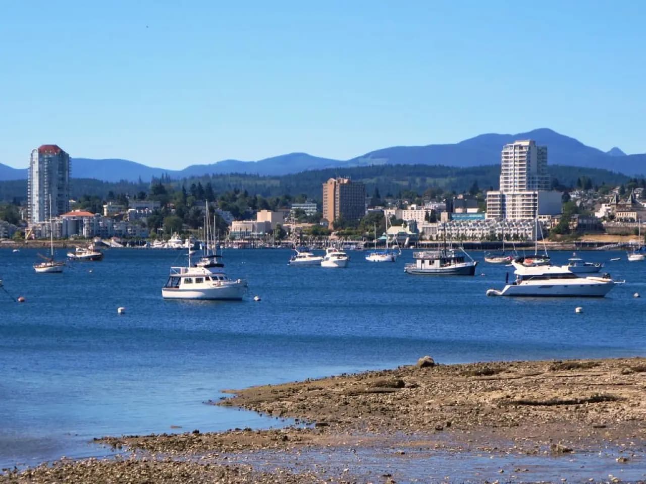Nanaimo, British Columbia skyline — dumpster rental and bin sales