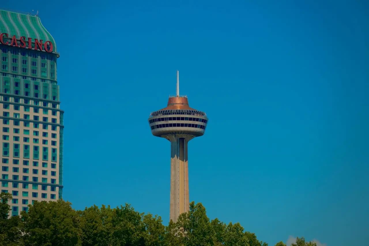 Niagara Falls, Ontario skyline — dumpster rental and bin sales