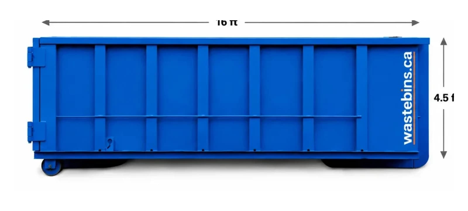 Conteneur roll-off 14 verges — flotte de location Wastebins.ca
