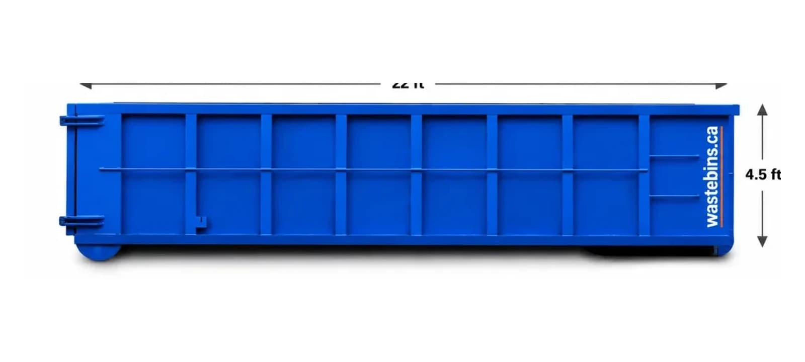 Conteneur roll-off 20 verges — flotte de location Wastebins.ca