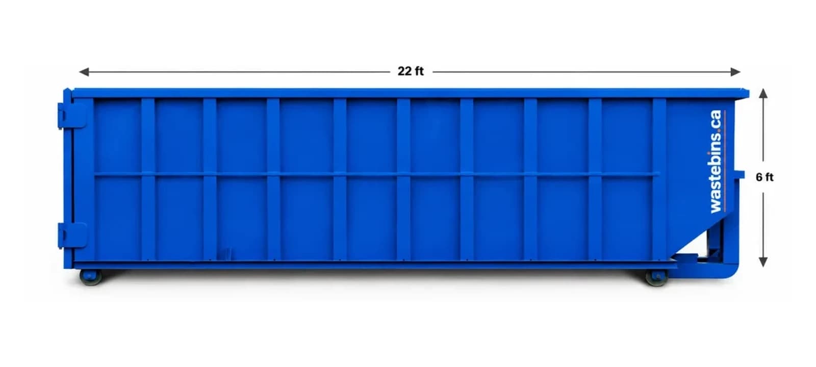 Conteneur roll-off 30 verges — flotte de location Wastebins.ca