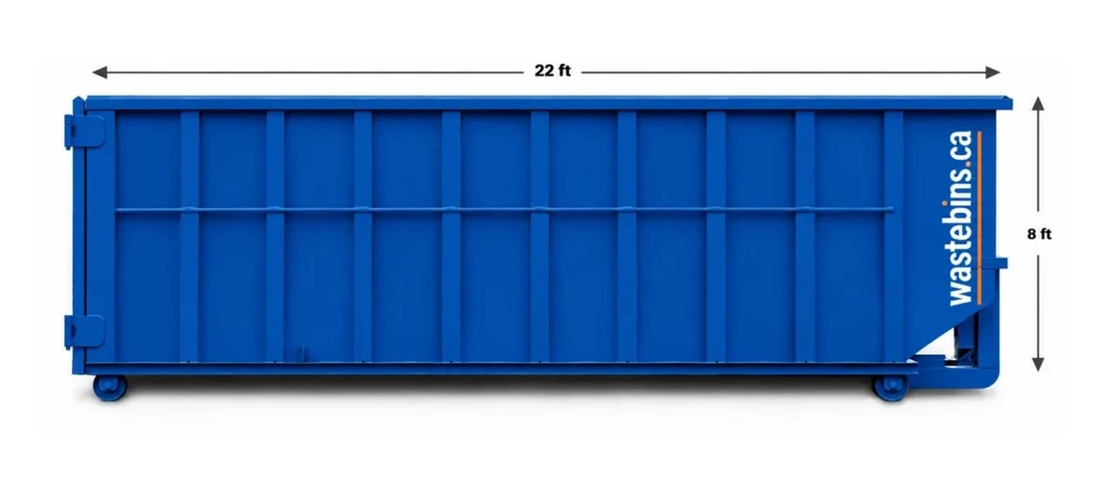 Conteneur roll-off 40 verges — flotte de location Wastebins.ca